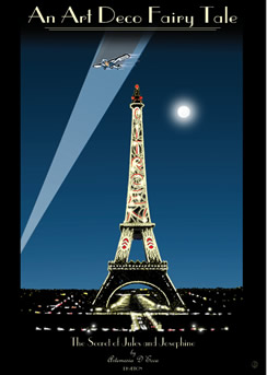 Eiffel Tower 1927 - tour Eiffel - Lindbergh's Spirit of St. Louis